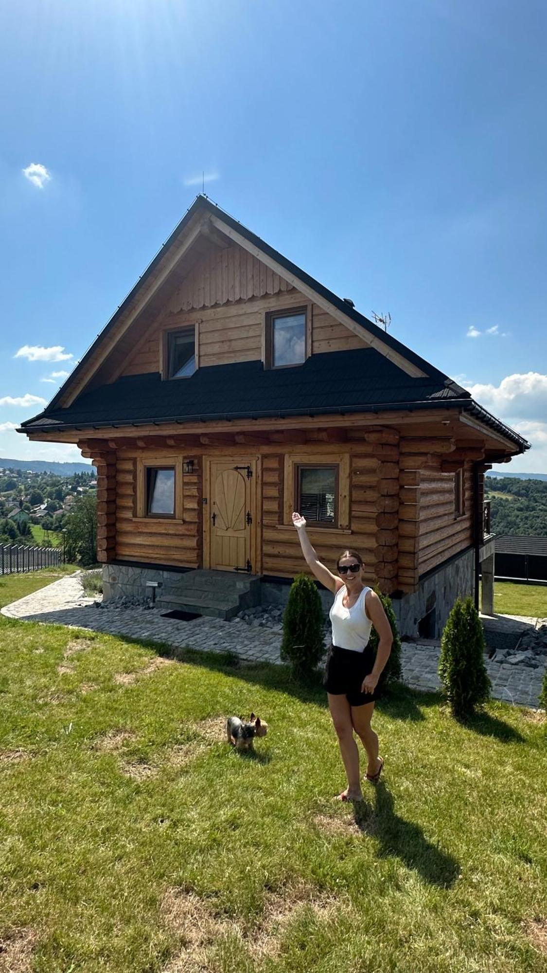 Zloty Gron Log Houses & Apartments Istebna Exterior photo