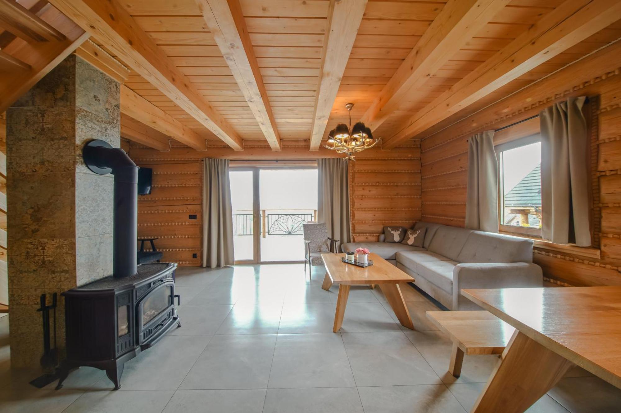 Zloty Gron Log Houses & Apartments Istebna Exterior photo