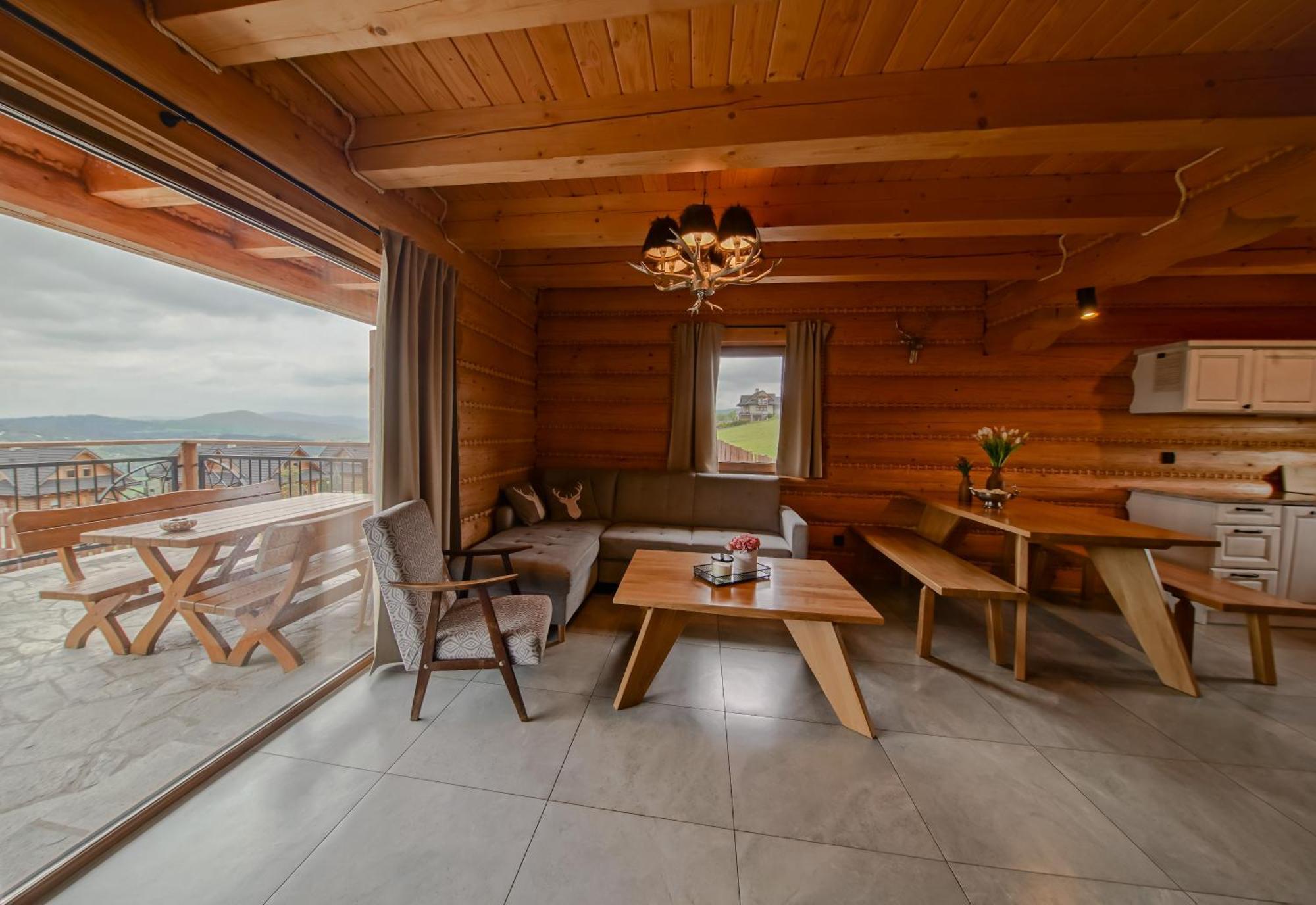 Zloty Gron Log Houses & Apartments Istebna Exterior photo