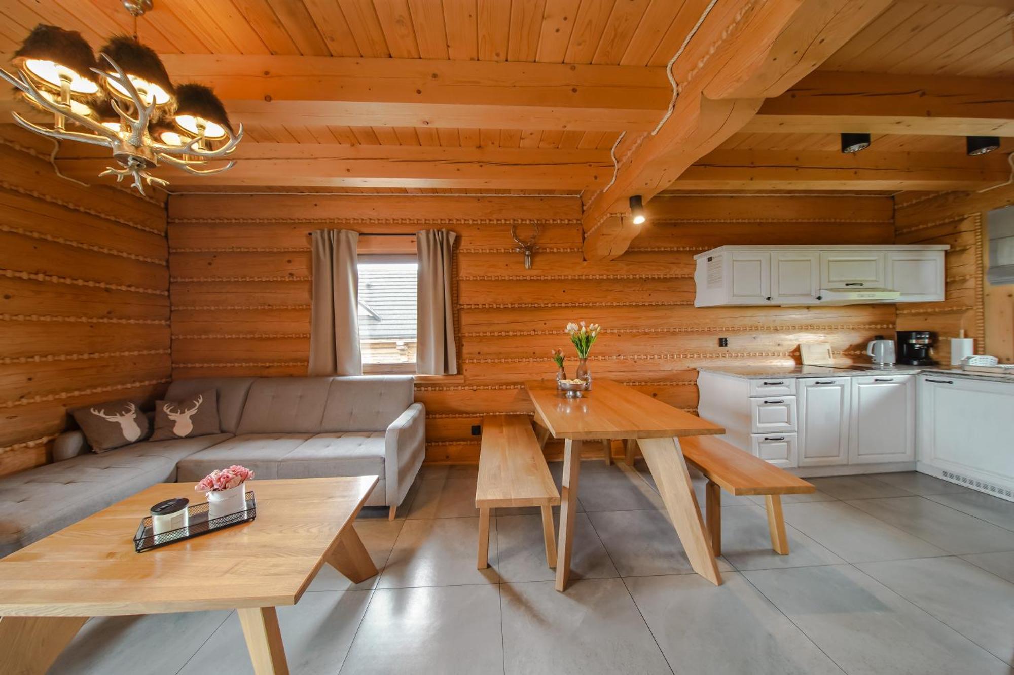 Zloty Gron Log Houses & Apartments Istebna Exterior photo